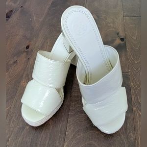 COPY - Tory Burch Varenna Mule Espadrilles Sandals Ivory